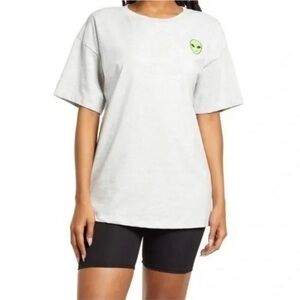 NWT BP Alien Graphic Organic Cotton Crew Neck T-Shirt Size XL